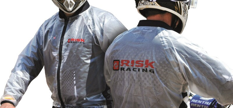 Risk Racing Rain Jacket Translucent