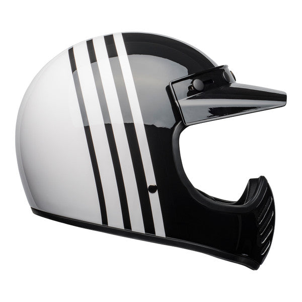 Bell Cruiser 2021 Moto 3 Adult Helmet (Reverb White/Black)