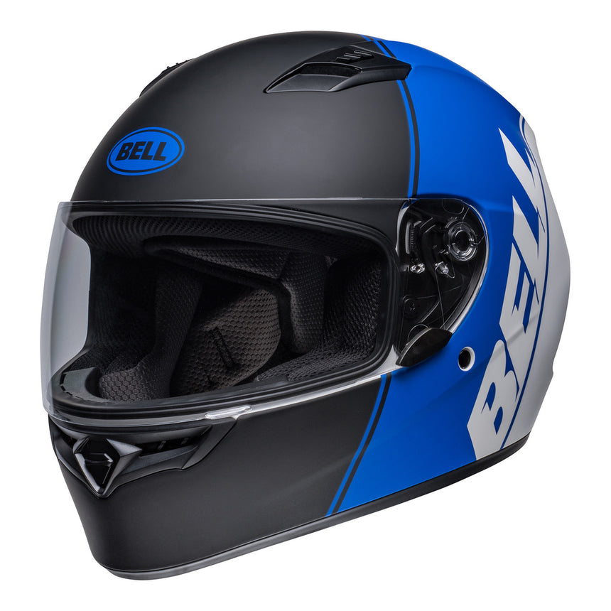 Bell Street 2022 Qualifier STD Adult Helmet (Ascent Black/Blue)